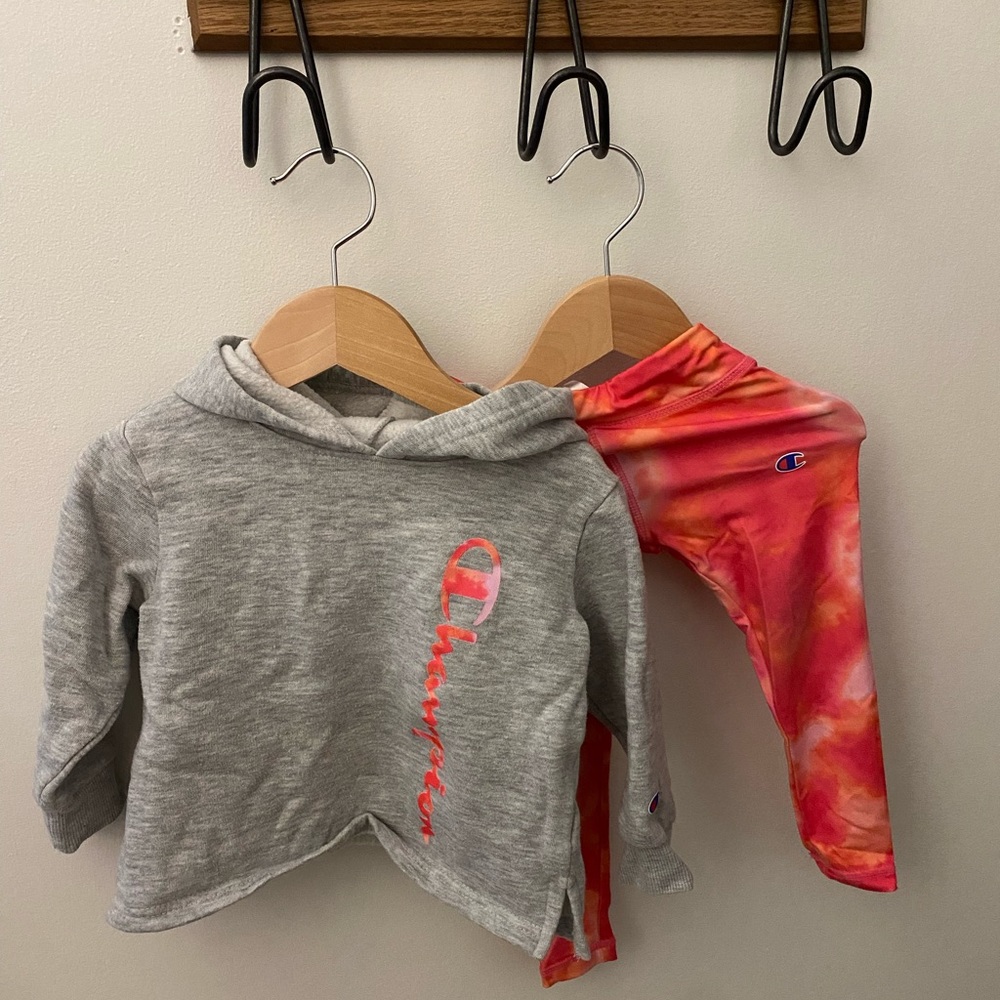 Champion Hoodie & Legging Set 2T